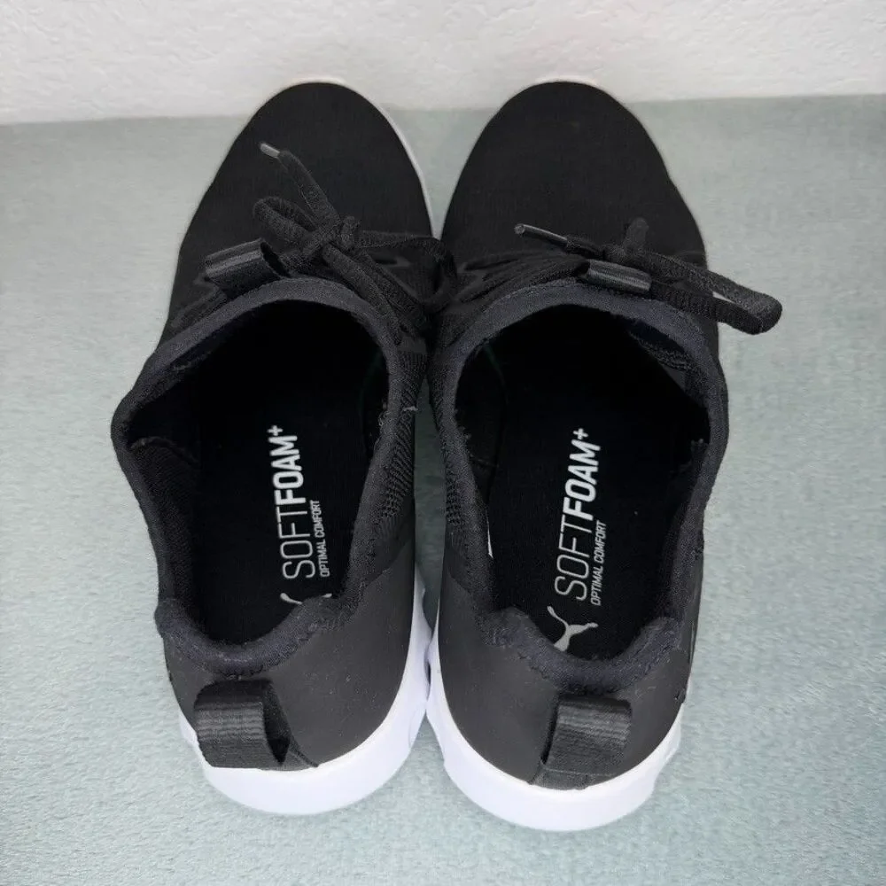 Puma Men's Shoes Size 9.5 Black Softfoam